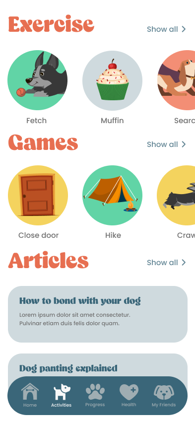 Wiggles exercises games and articles