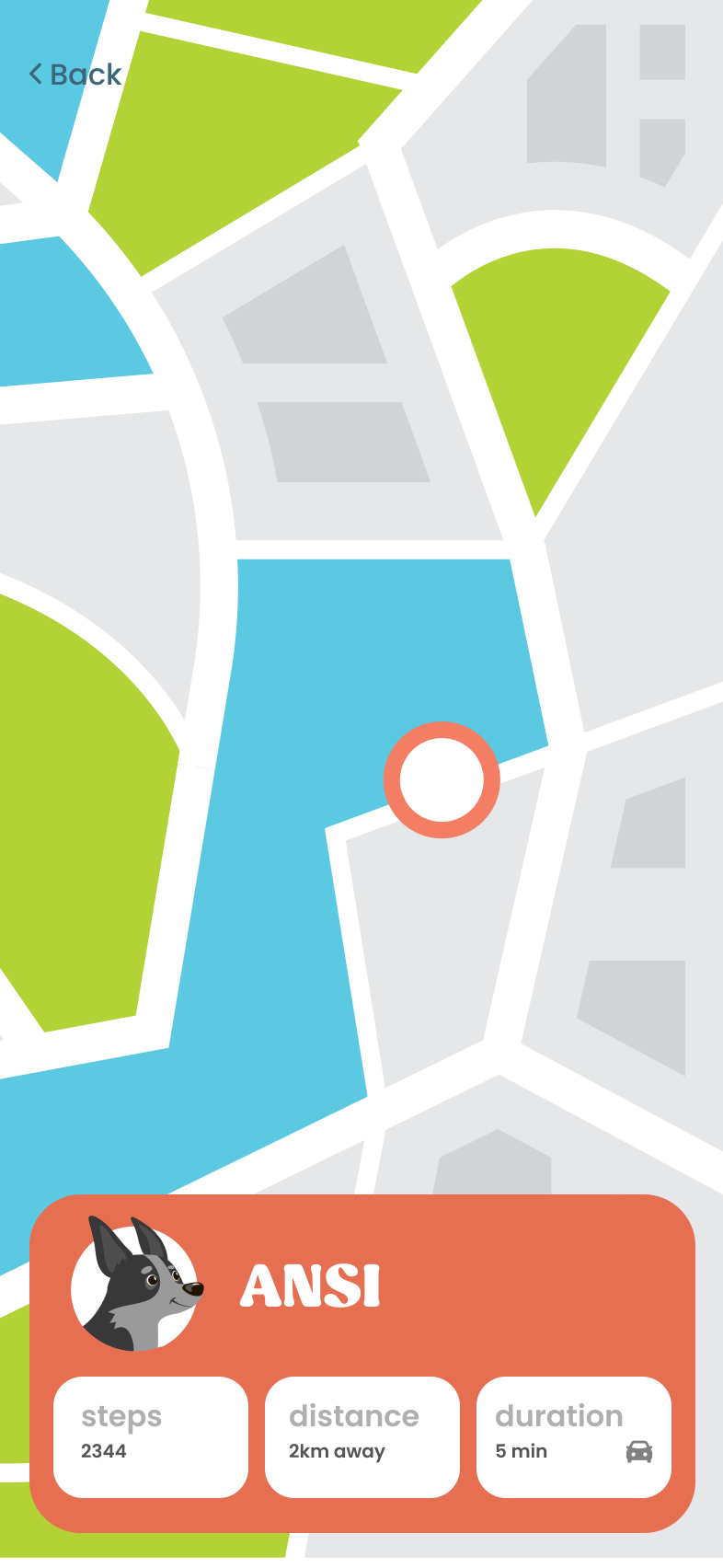 Wiggles location and activity tracker